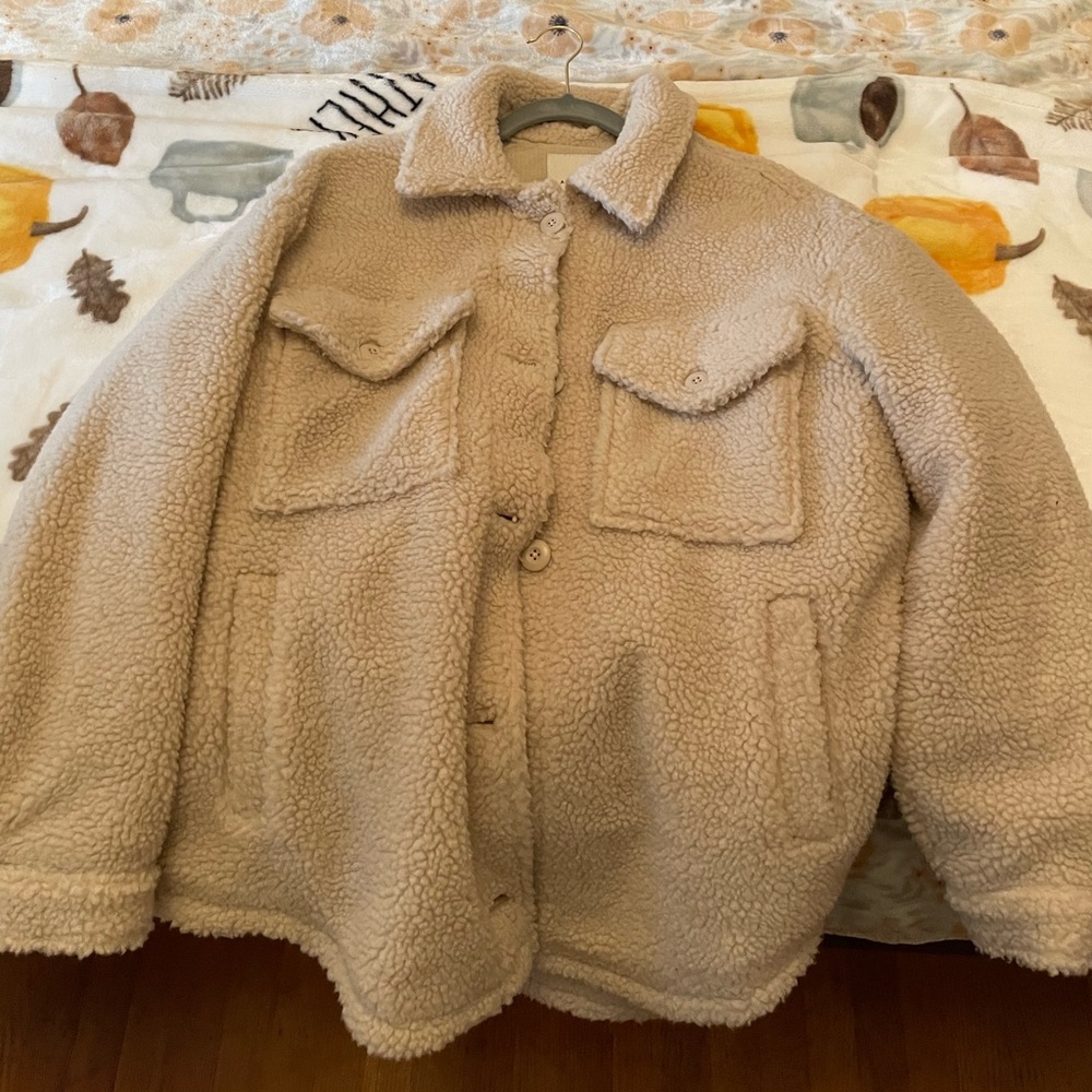 American Eagle Teddy Bear Jacket